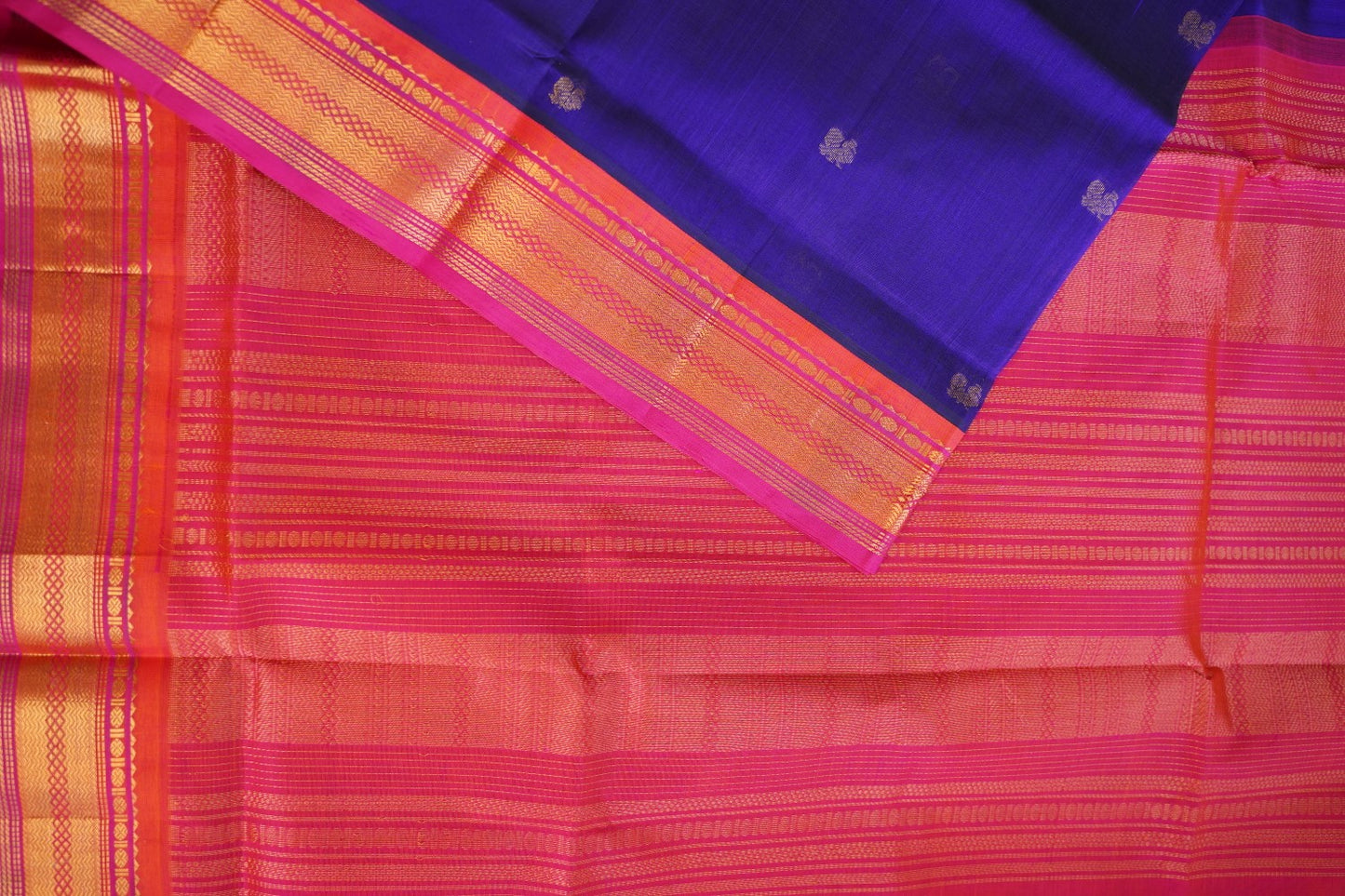 Kanchi Handloom Silk Cotton Saree-PC15698