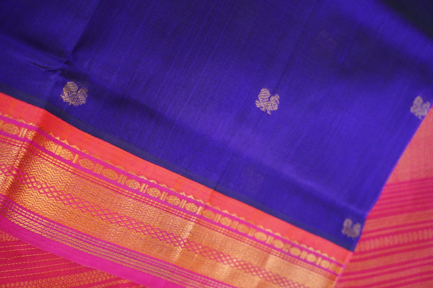Kanchi Handloom Silk Cotton Saree-PC15698