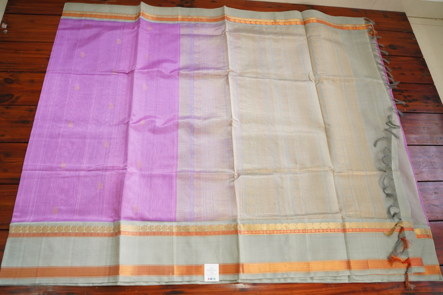 Kanchi Handloom Silk Cotton Saree-PC15696