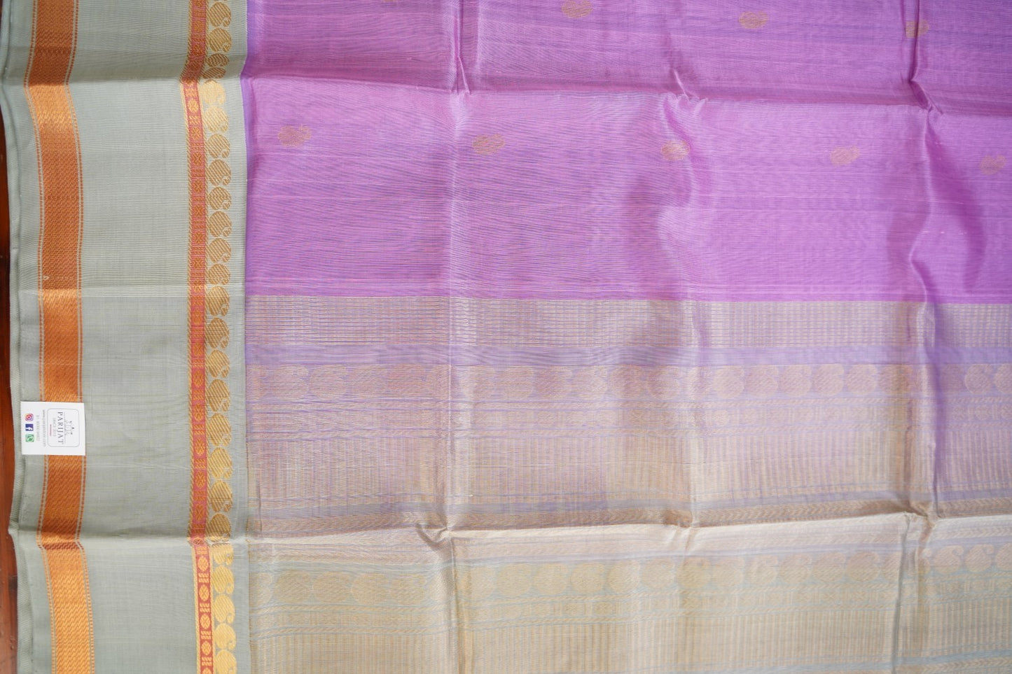 Kanchi Handloom Silk Cotton Saree-PC15696