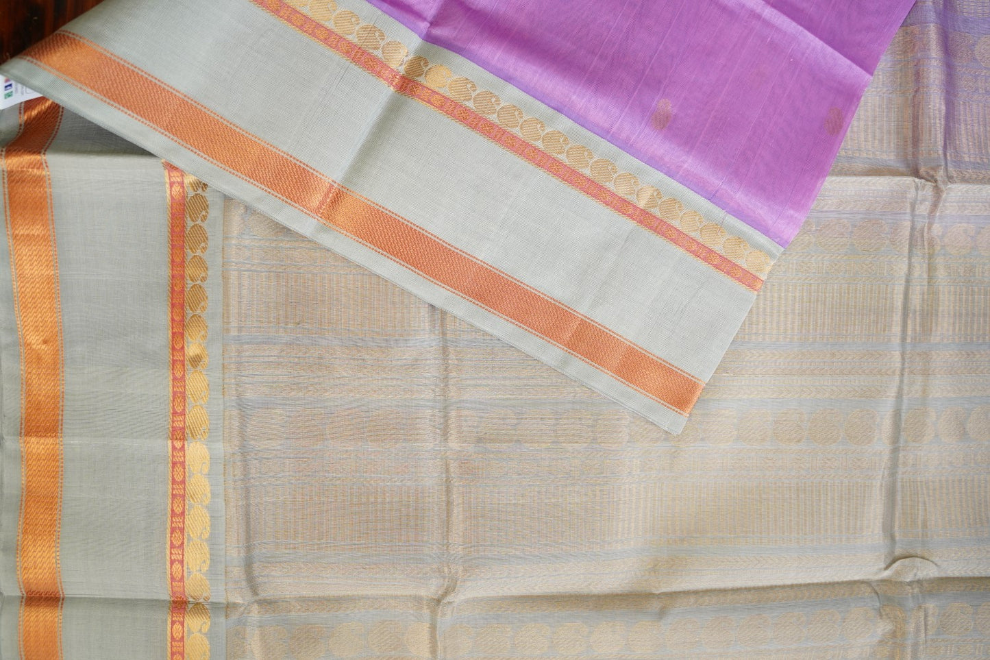 Kanchi Handloom Silk Cotton Saree-PC15696