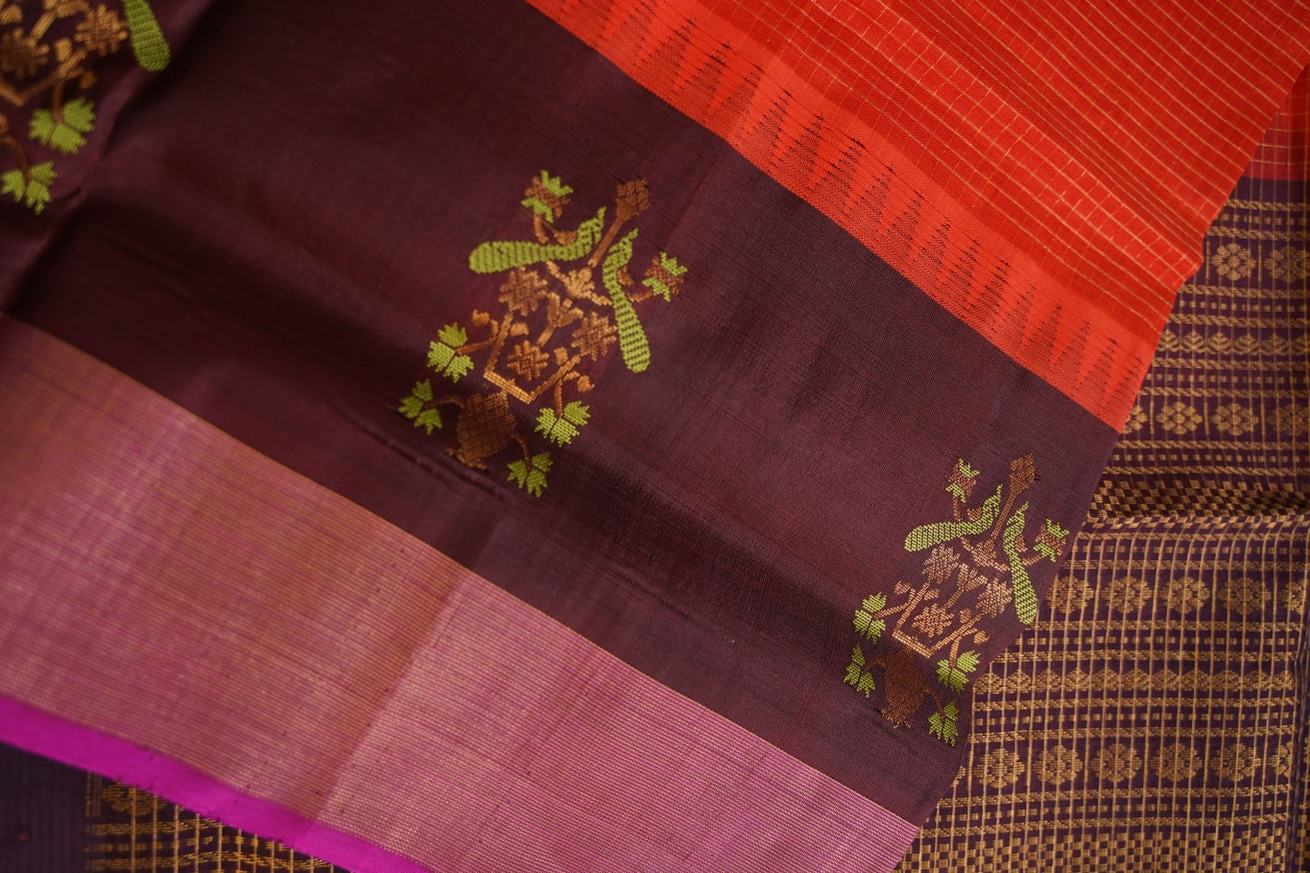 Kanchi Handloom Silk Cotton Saree-PC15697