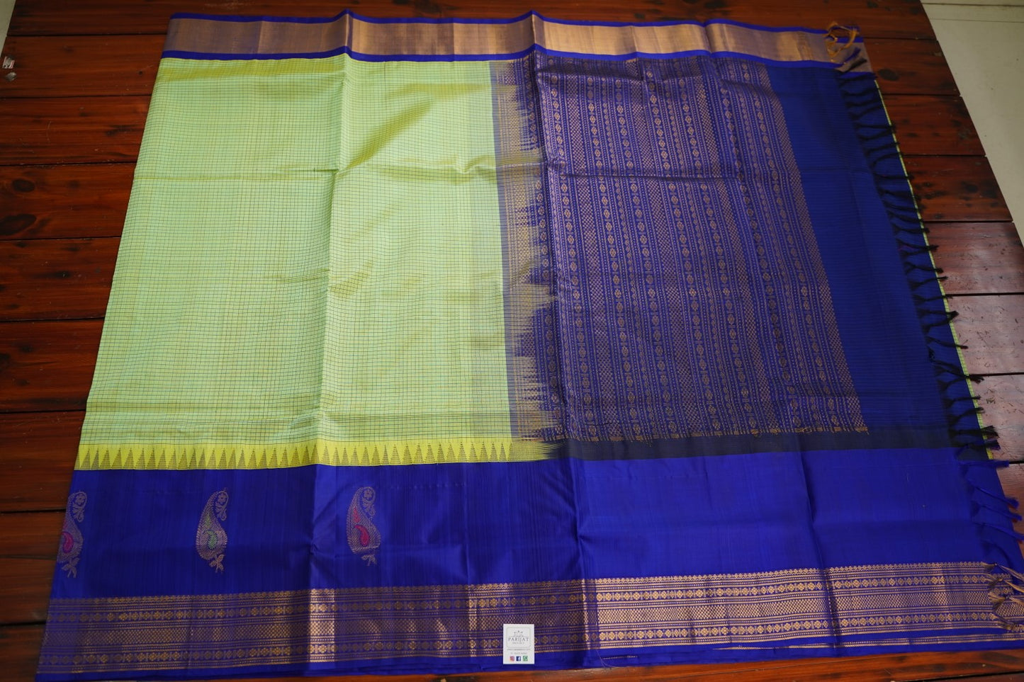 Kanchi Handloom Silk Cotton Saree-PC15693