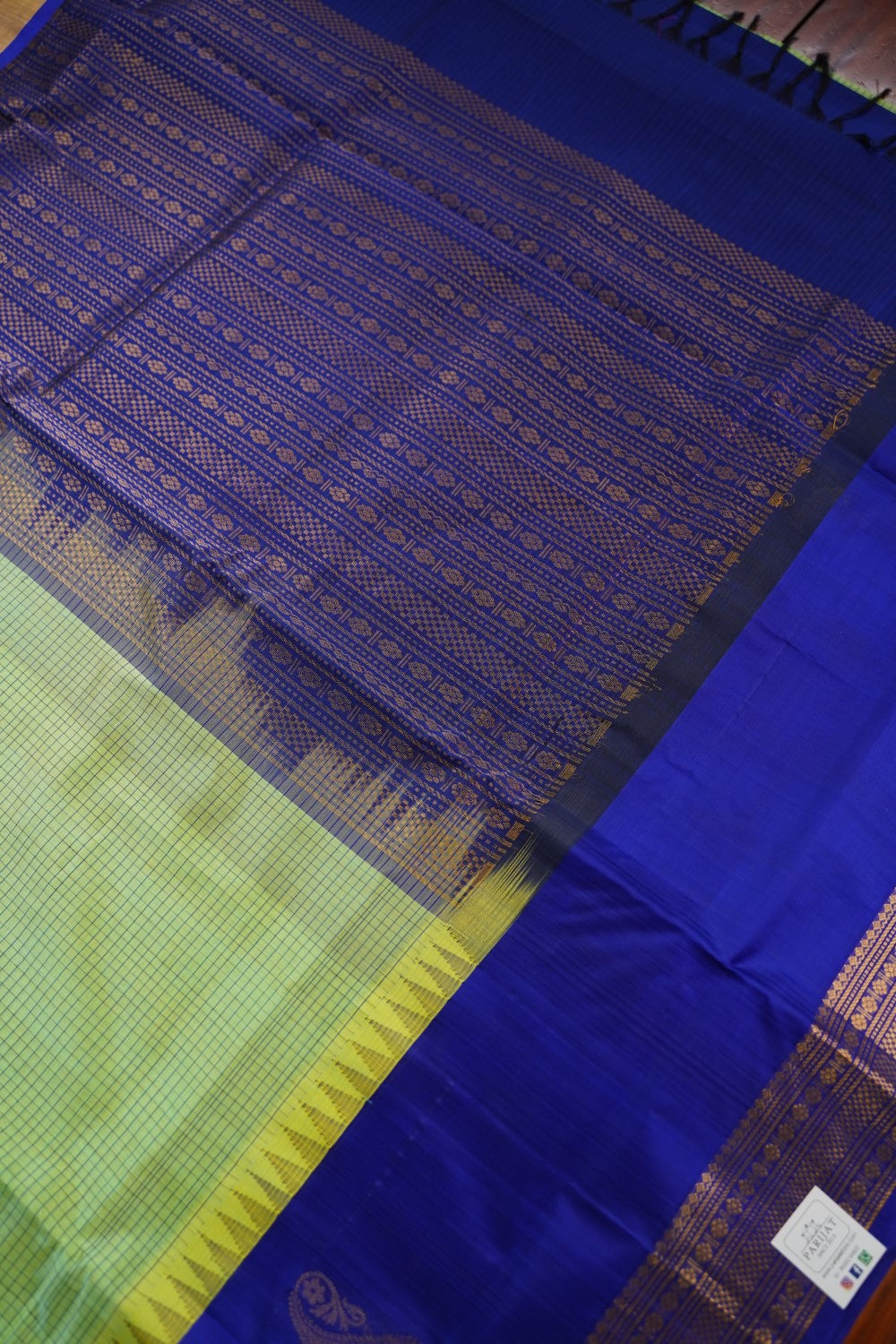 Kanchi Handloom Silk Cotton Saree-PC15693