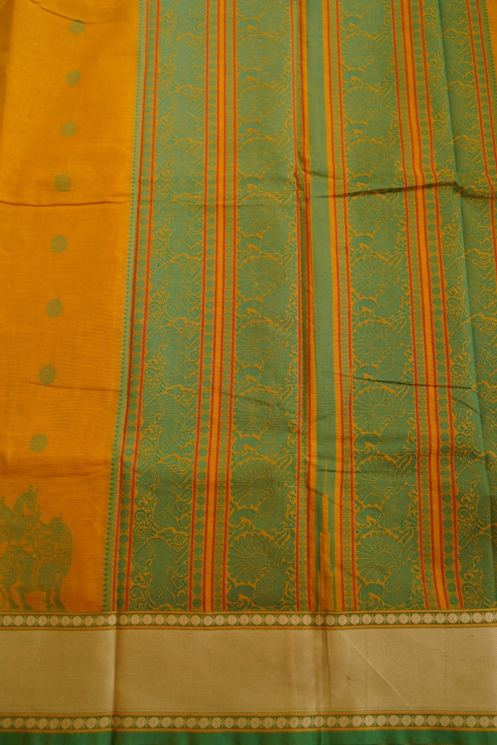 Kanchi handloom Cotton Saree PC13115