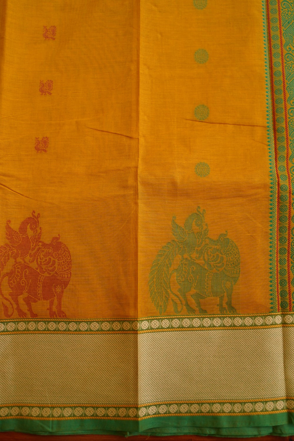 Kanchi handloom Cotton Saree PC13115
