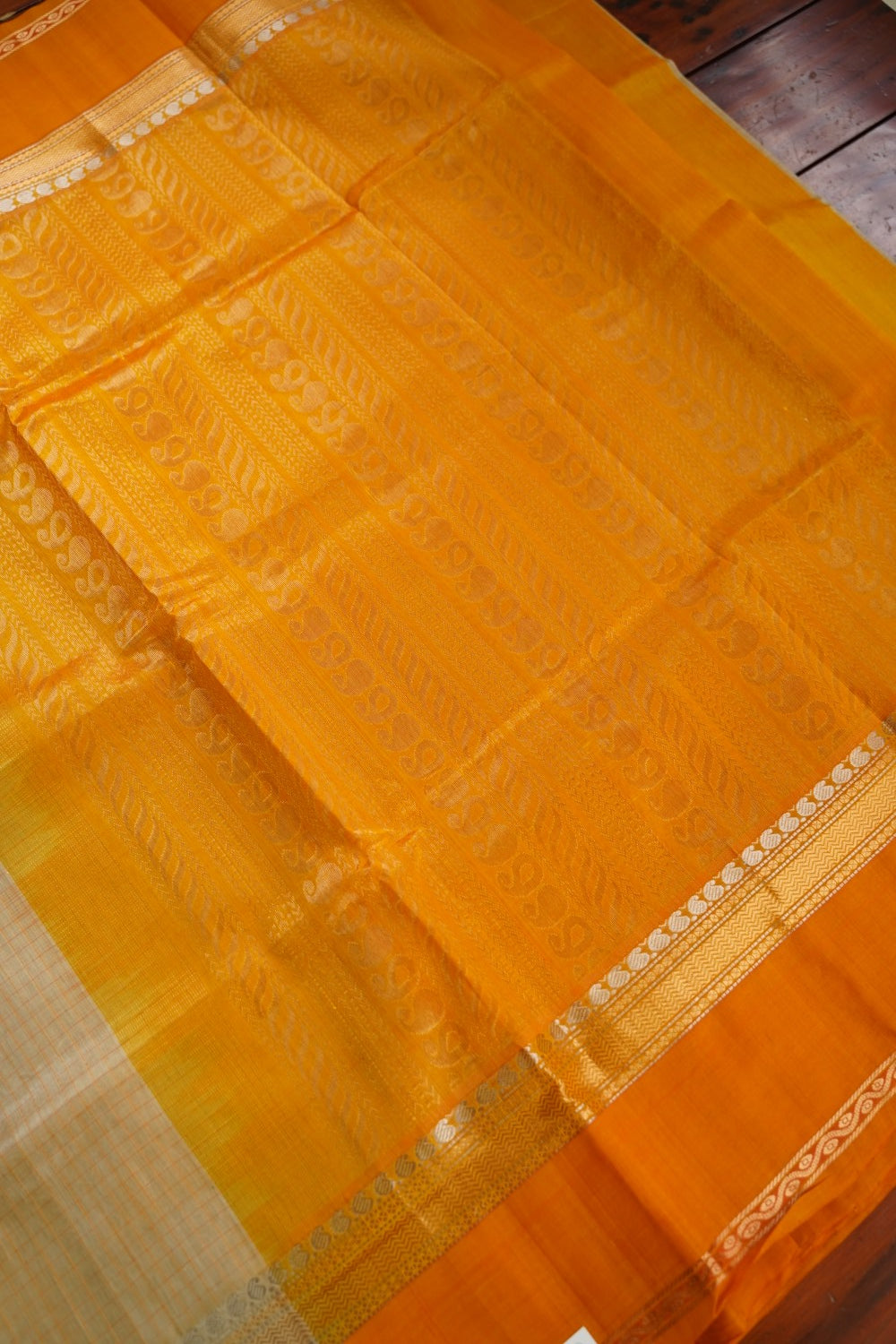 Kanchi Handloom Silk Cotton Saree-PC15692