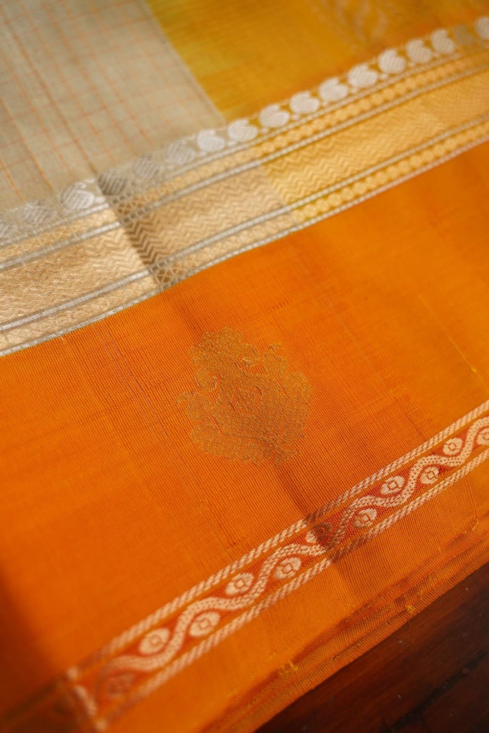 Kanchi Handloom Silk Cotton Saree-PC15692