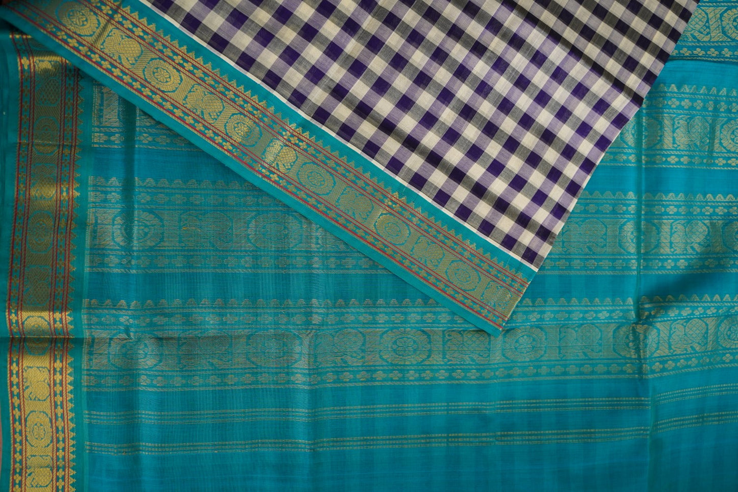 Kanchi Handloom Silk Cotton Saree-PC14810
