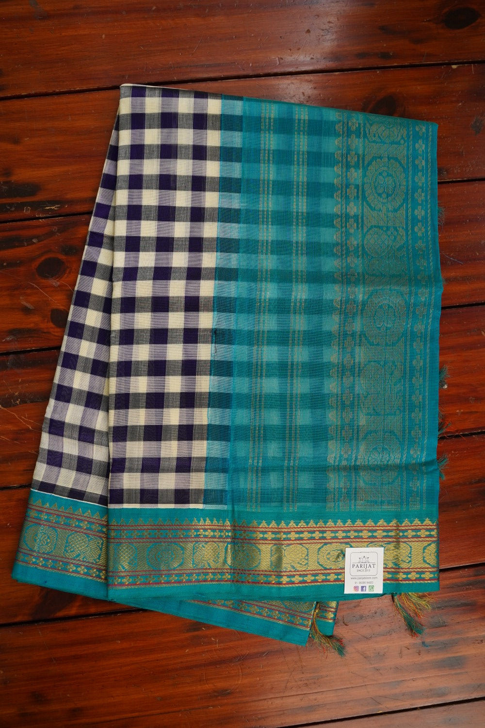 Kanchi Handloom Silk Cotton Saree-PC14810