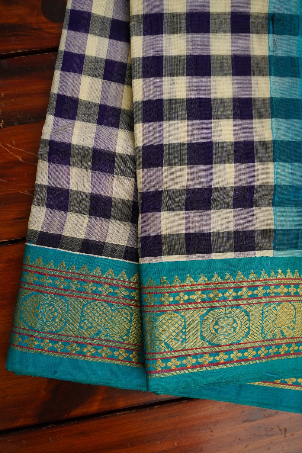 Kanchi Handloom Silk Cotton Saree-PC14810