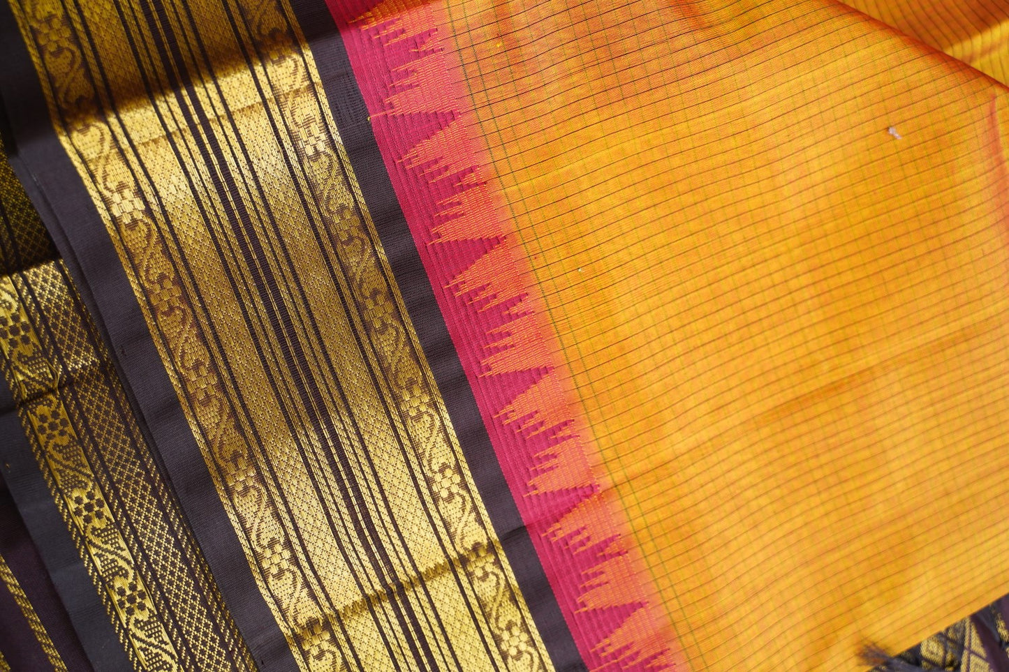 Kanchi Handloom Silk Cotton Saree PC16858