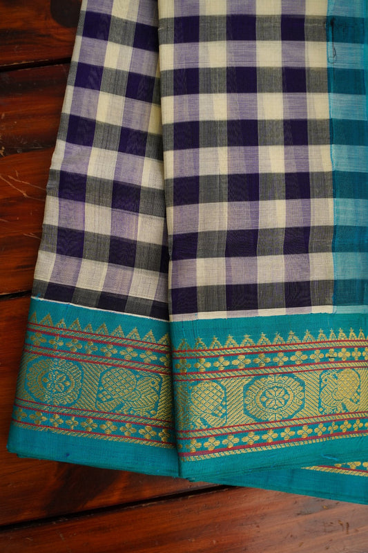 Kanchi Handloom Silk Cotton Saree-PC14810