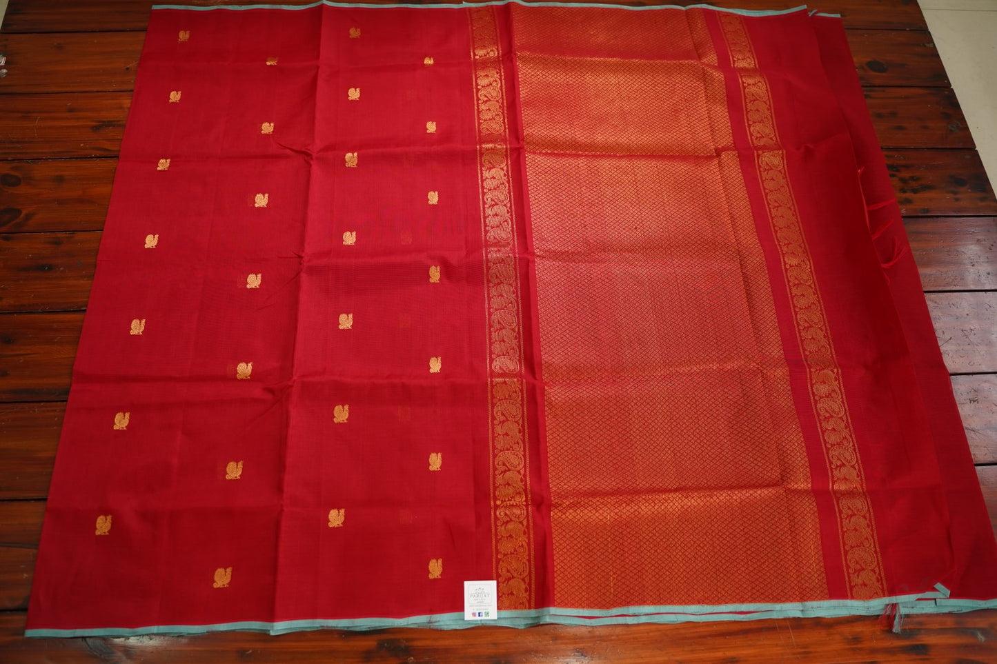 Kanchi Handloom Silk Cotton Saree-PC15695
