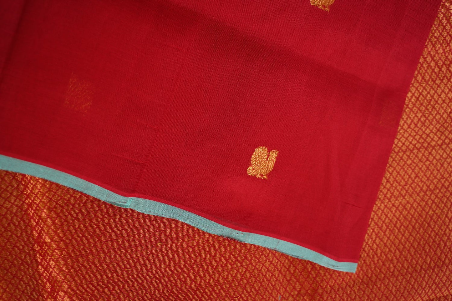 Kanchi Handloom Silk Cotton Saree-PC15695