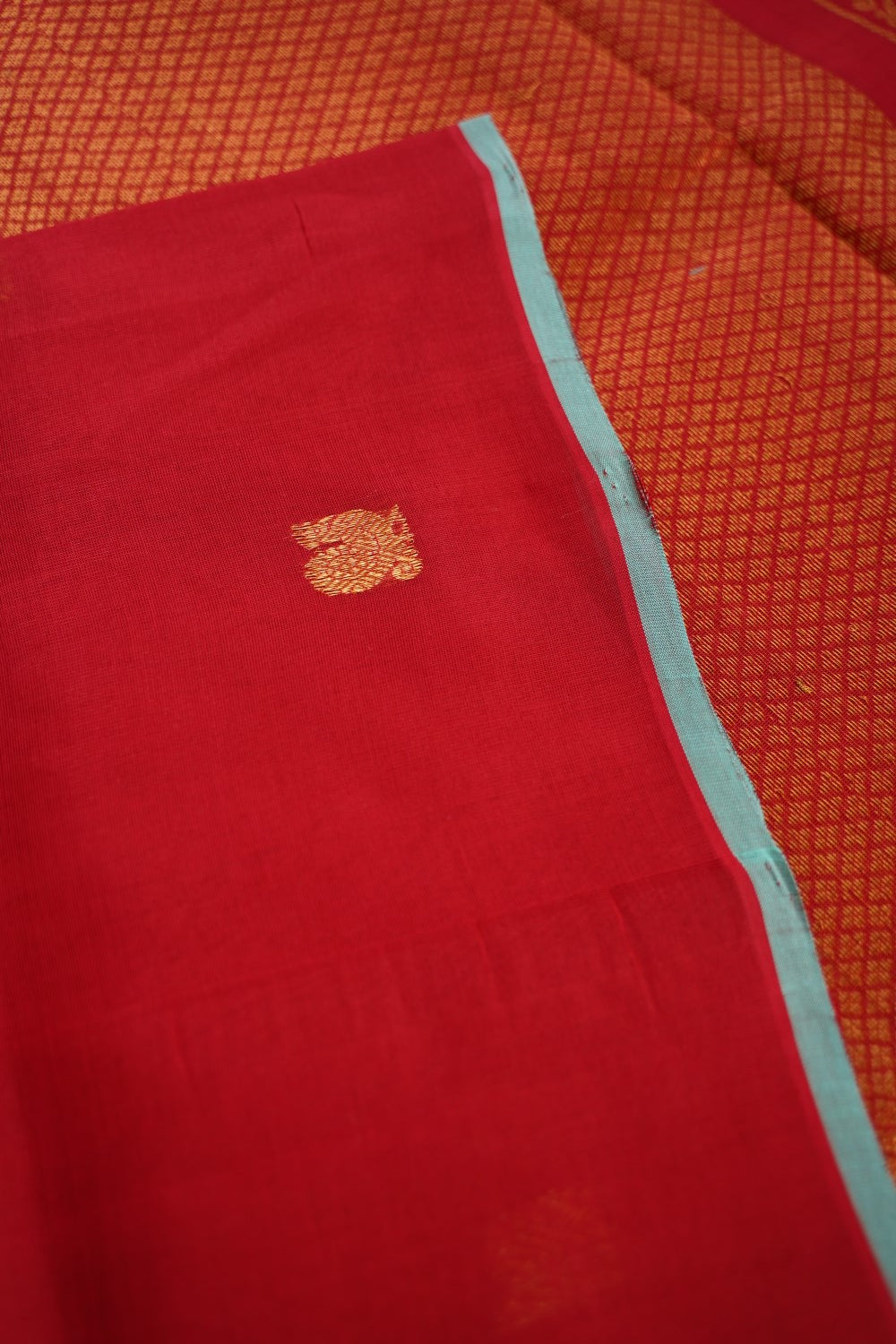 Kanchi Handloom Silk Cotton Saree-PC15695
