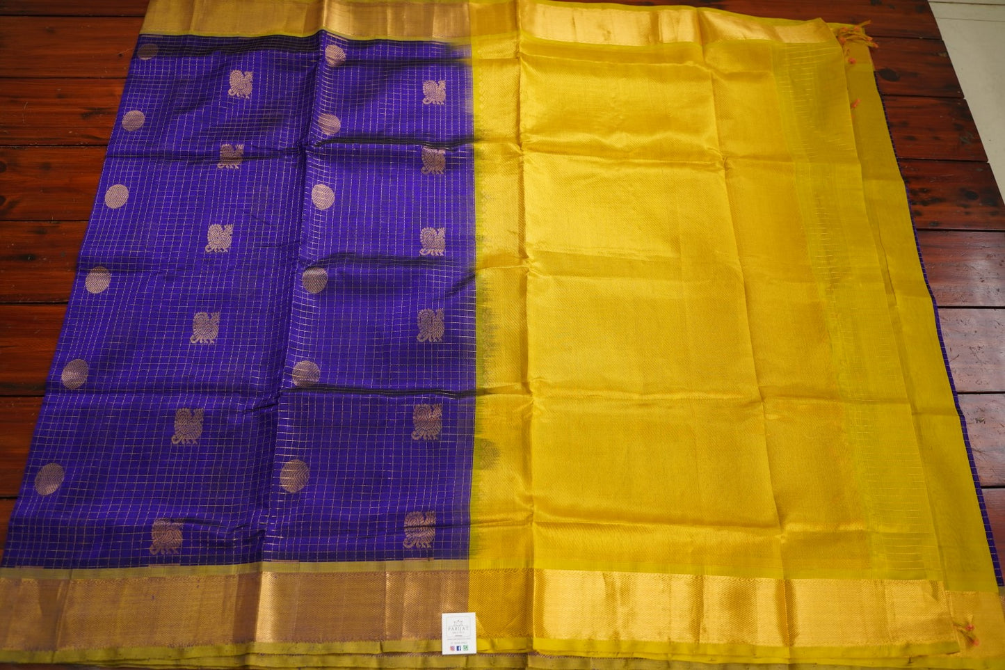 Kanchi Handloom Silk Cotton Saree-PC15694