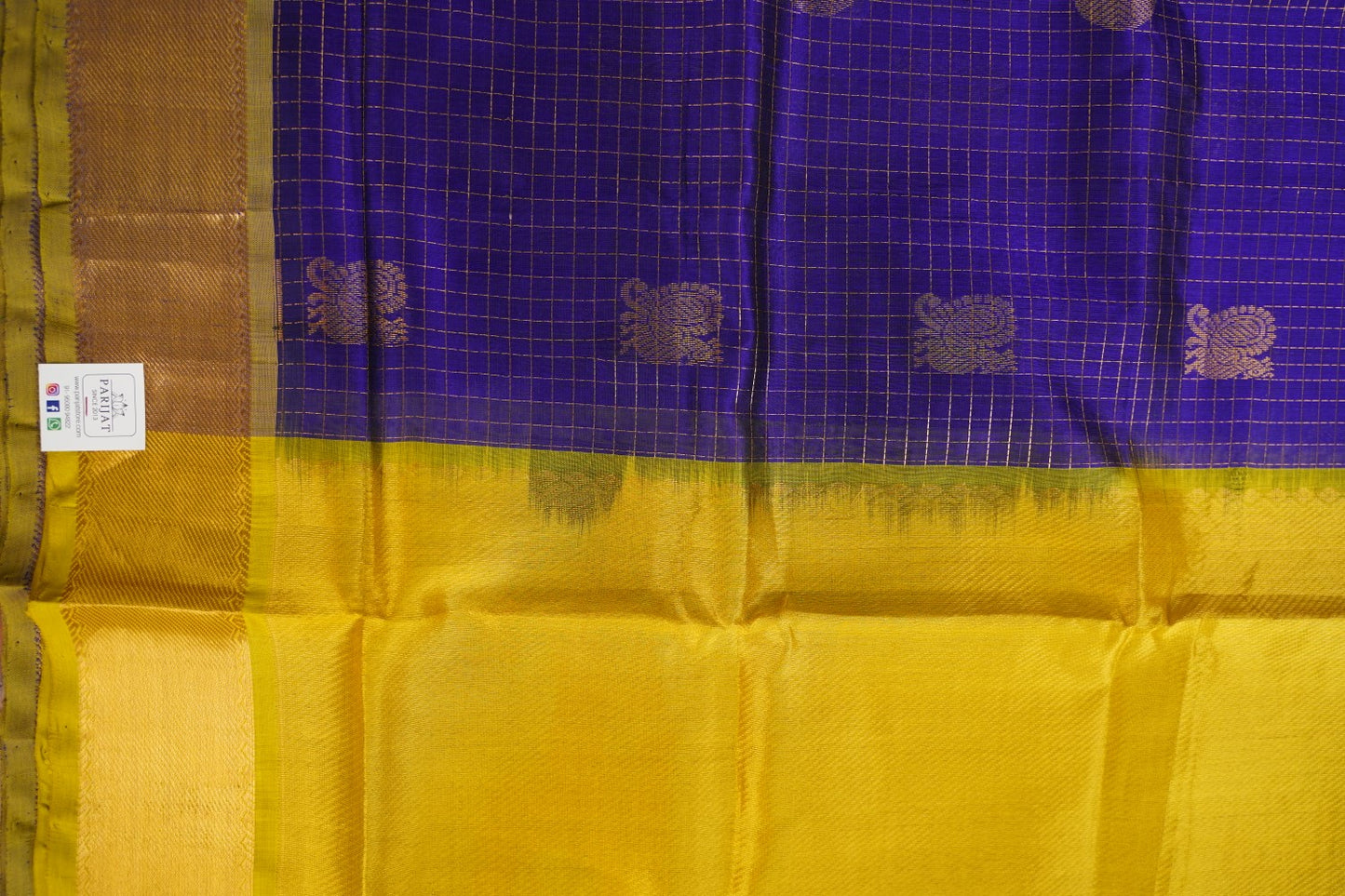 Kanchi Handloom Silk Cotton Saree-PC15694