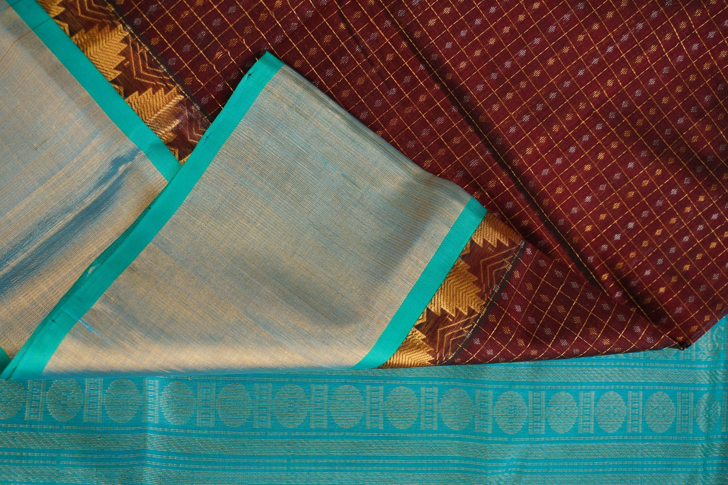 Kanchi Handloom Silk Cotton Saree-PC15695