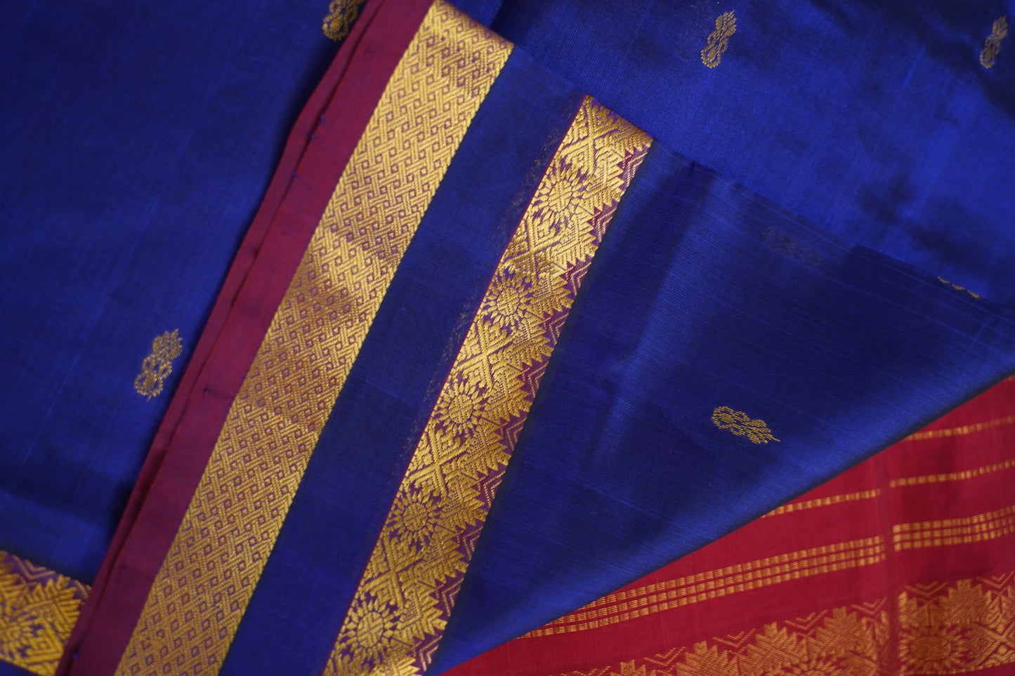 Kanchi Handloom Silk Cotton Saree-PC15694