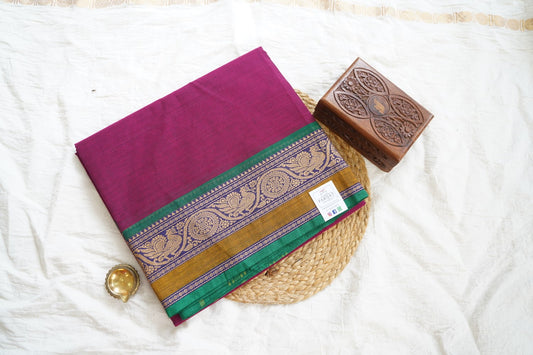 Chettinadu handloom Cotton Saree PC14273