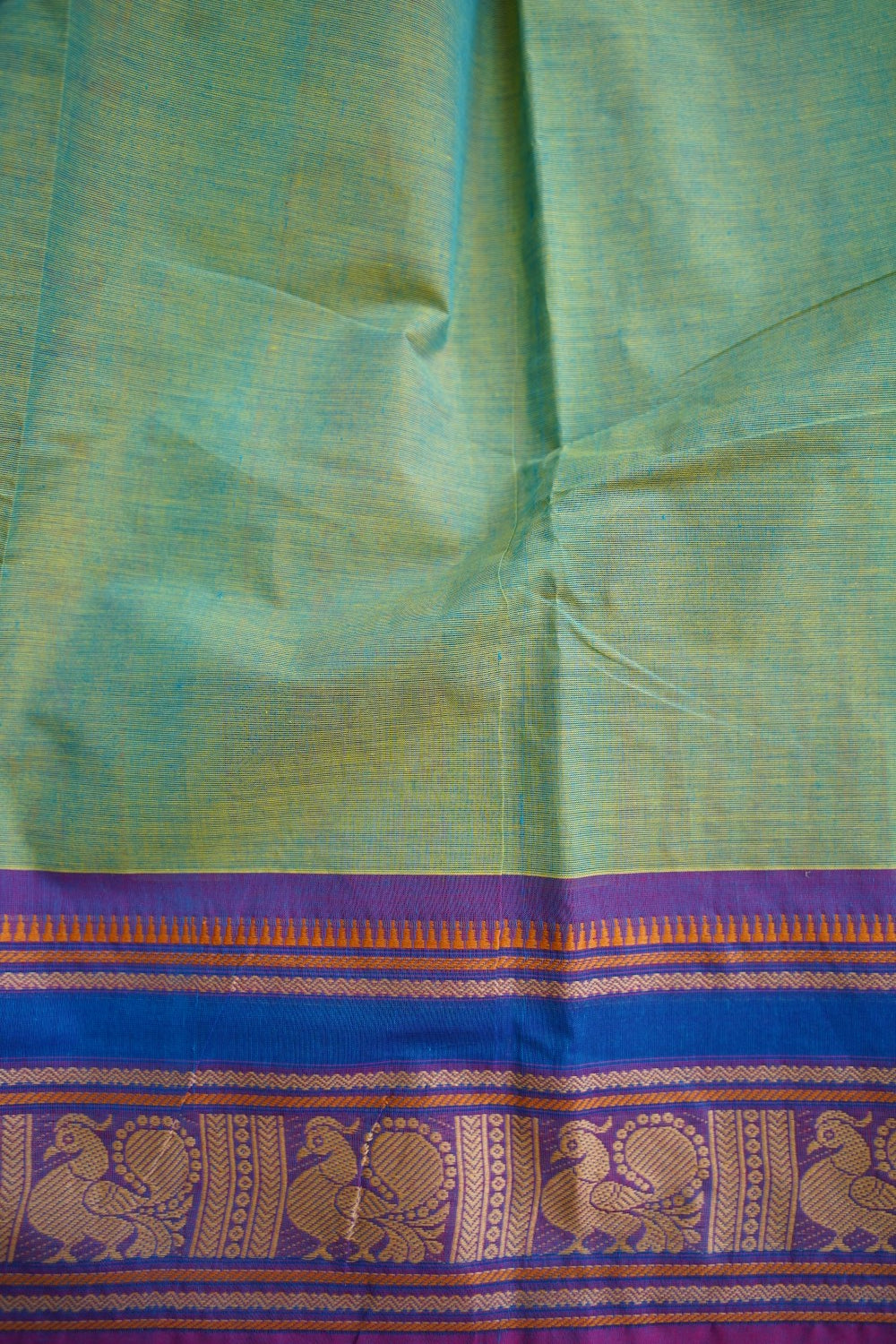 Kanchi handloom Cotton Saree PC13181