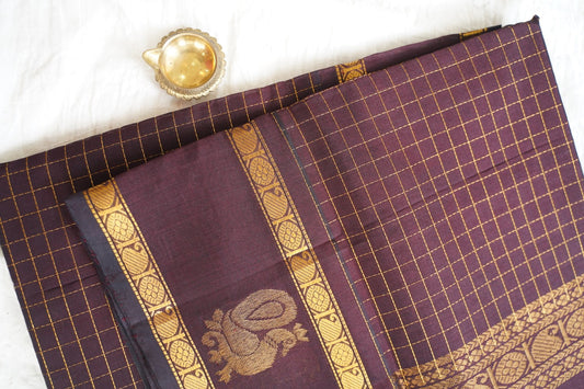 Kanchi Handloom Silk Cotton Saree-PC15706