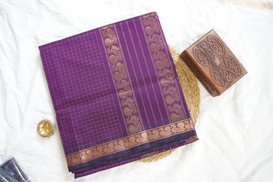 Kanchi Handloom Silk Cotton Saree-PC15702