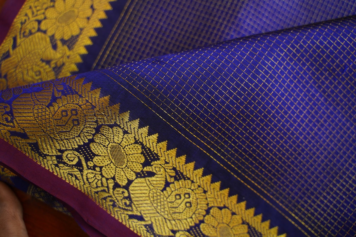 Kanchi Handloom Silk Cotton Saree PC17759