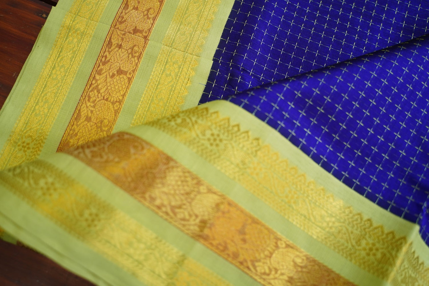 Kanchi Handloom Silk Cotton Saree PC17757
