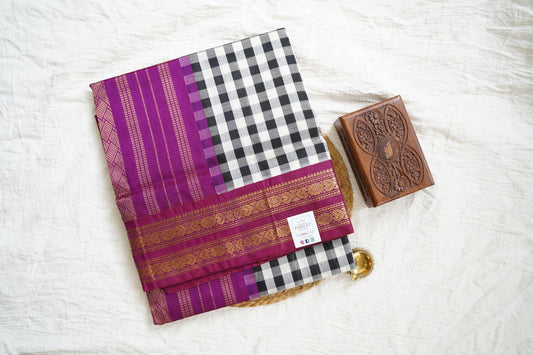 Kanchi Handloom Silk Cotton Saree-PC15717