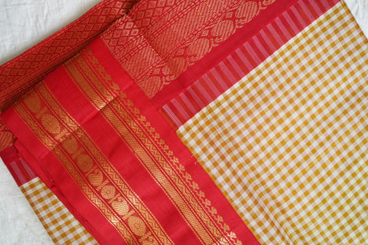 Kanchi Handloom Silk Cotton Saree-PC15715