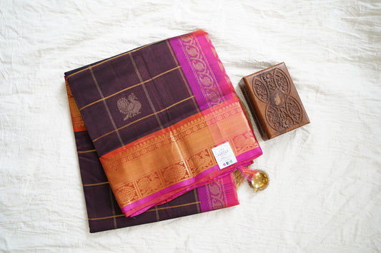 Kanchi Handloom Silk Cotton Saree-PC15734