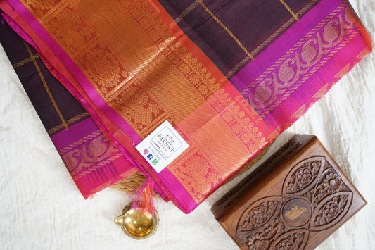 Kanchi Handloom Silk Cotton Saree-PC15734