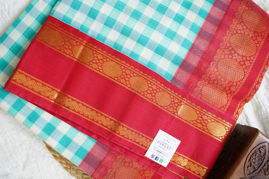 Kanchi Handloom Silk Cotton Saree-PC15732