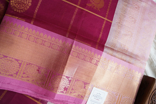 Kanchi Handloom Silk Cotton Saree-PC15729