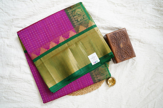 Kanchi Handloom Silk Cotton Saree-PC15728