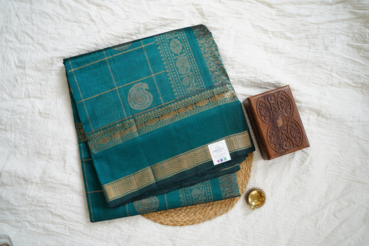 Kanchi Handloom Silk Cotton Saree-PC15712