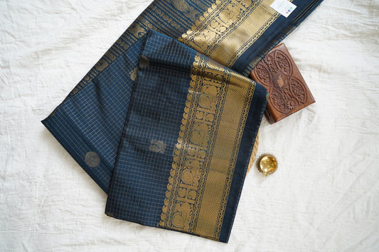 Kanchi Handloom Silk Cotton Saree-PC15709