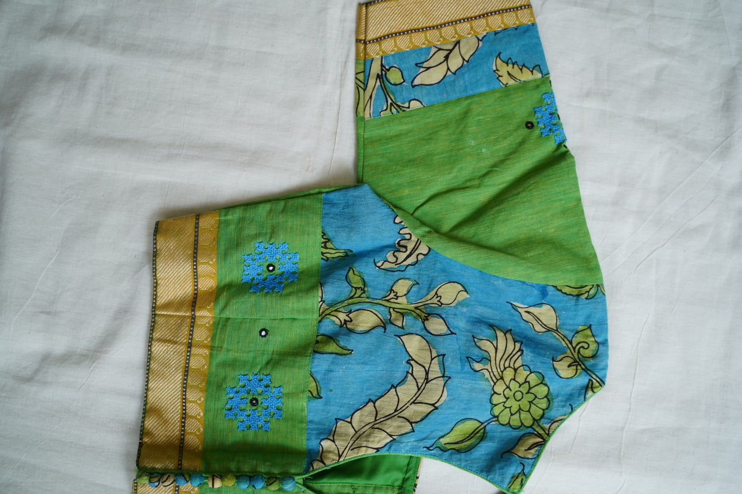 Readymade handloom cotton Blouse PC13215