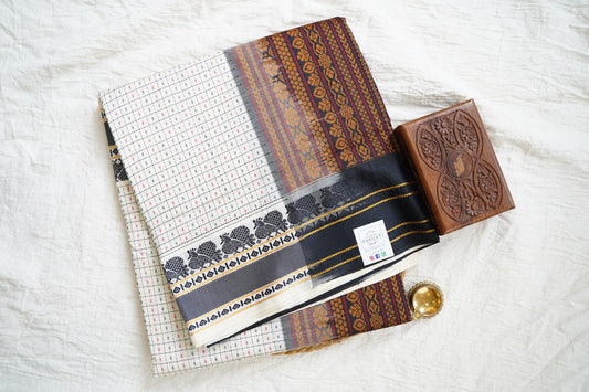 Kanchi Semi Silk Cotton Saree PC15735