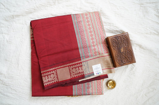 Kanchi Semi Silk Cotton Saree PC15736