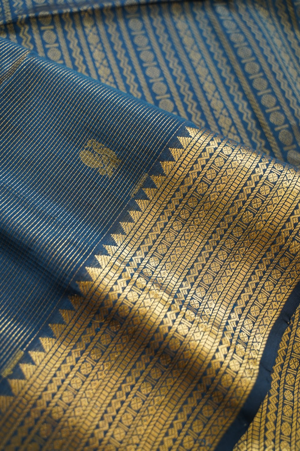 Kanchi Handloom Silk Cotton Saree-PC15711
