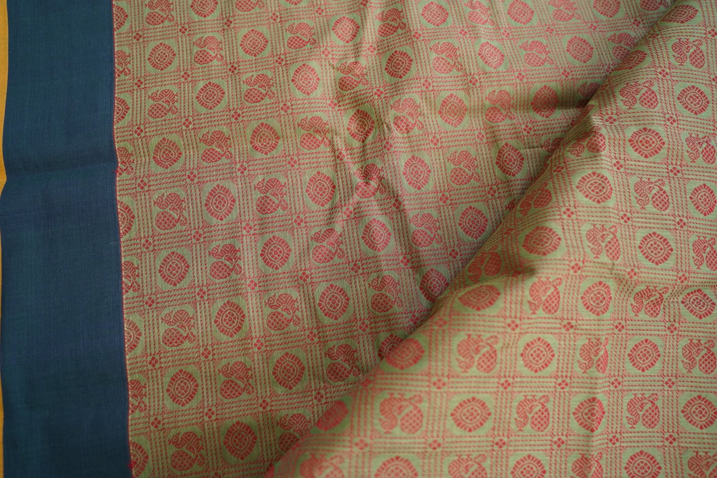 Kanchi handloom Cotton Saree PC16908