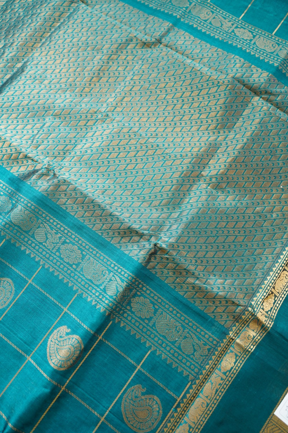 Kanchi Handloom Silk Cotton Saree-PC15712