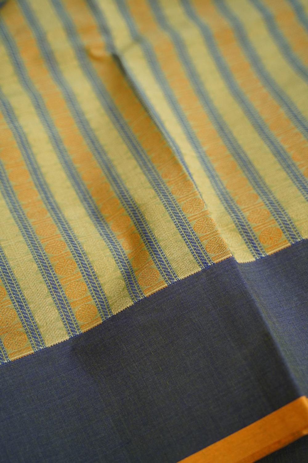 Kanchi handloom Cotton Saree PC16907