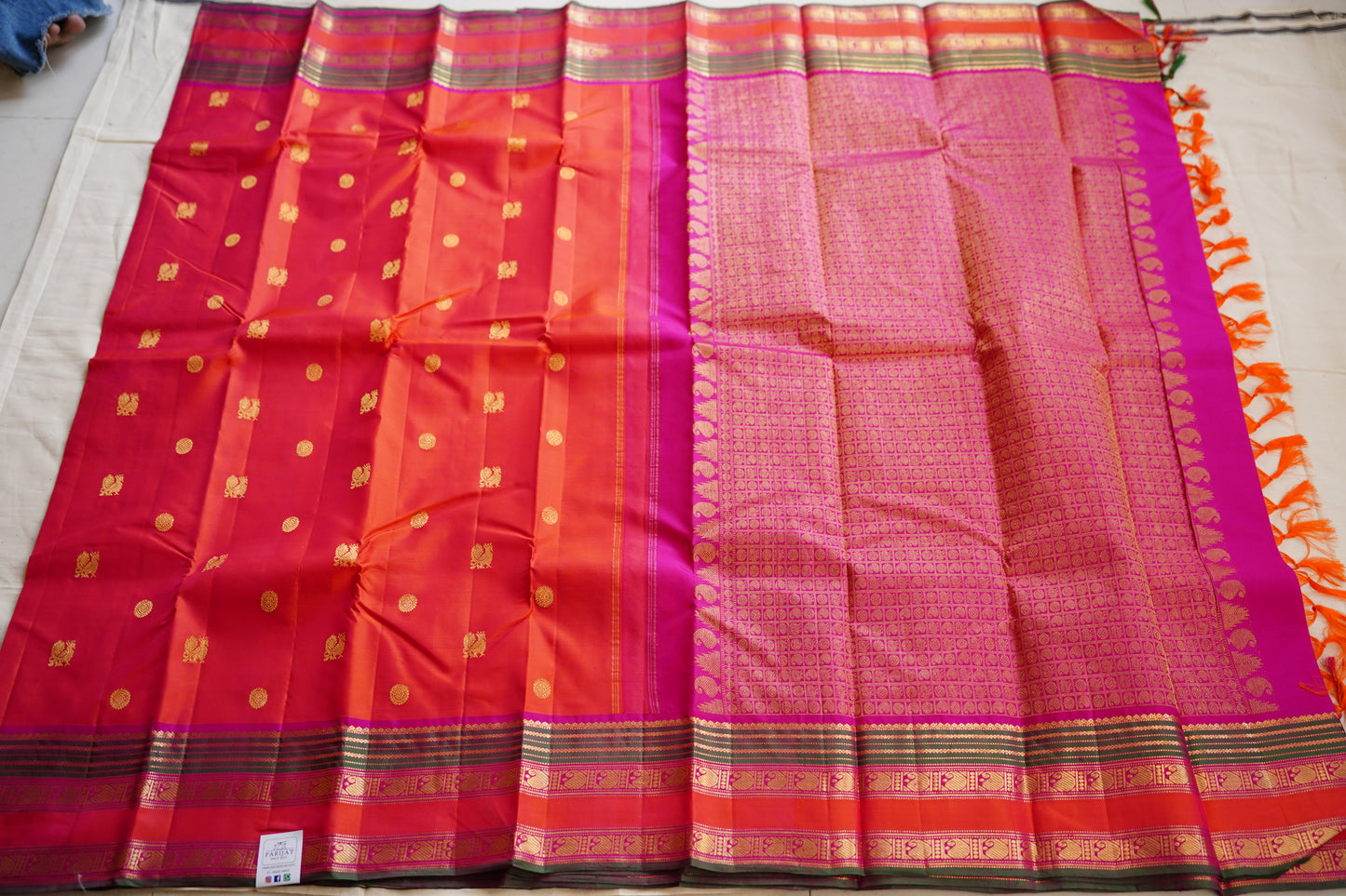 Pure Kanchi Silk Saree -PC14046