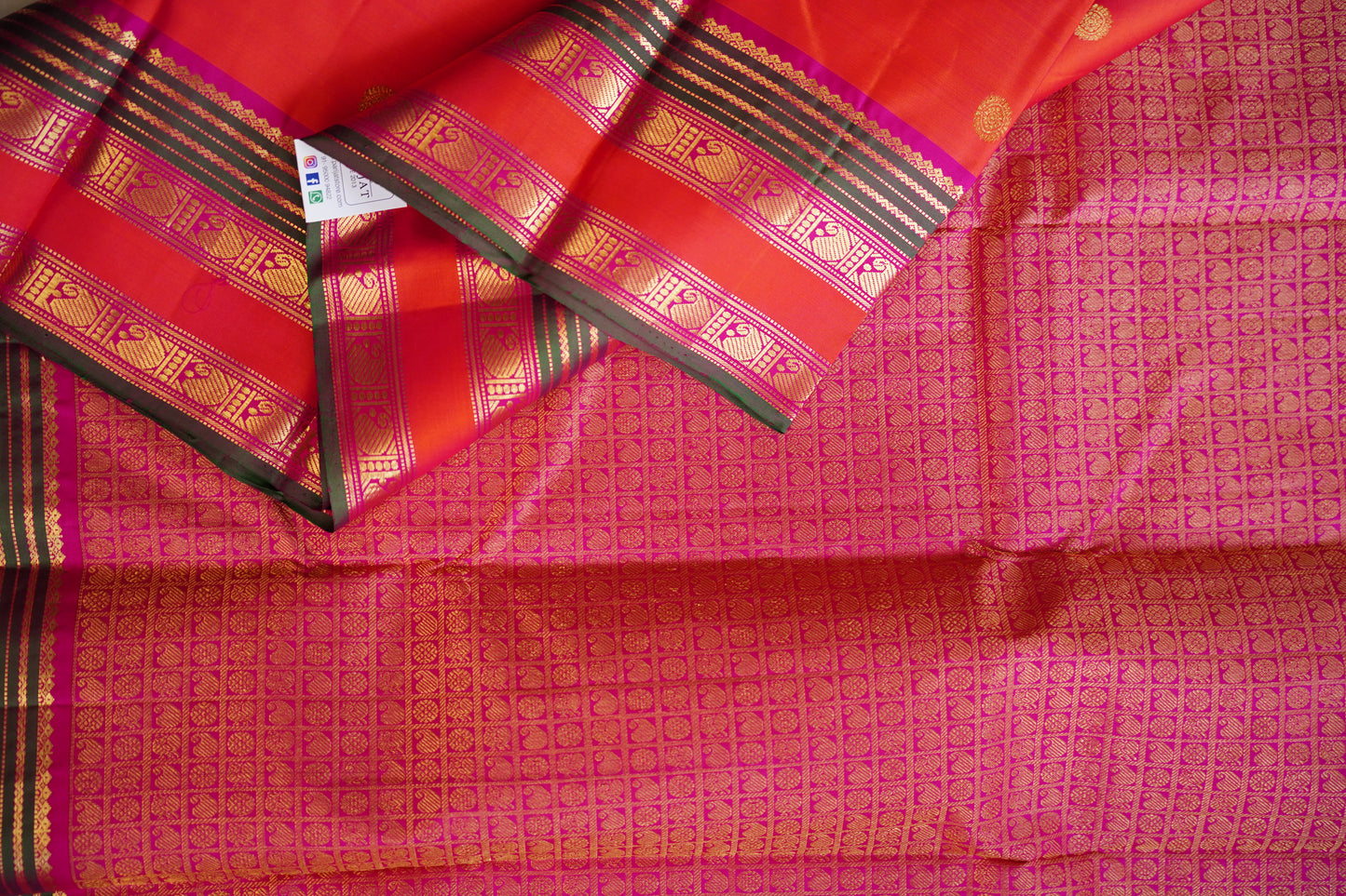Pure Kanchi Silk Saree -PC14046