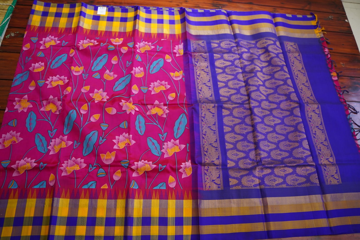 Kanchi Handloom Silk Cotton Saree PC12823