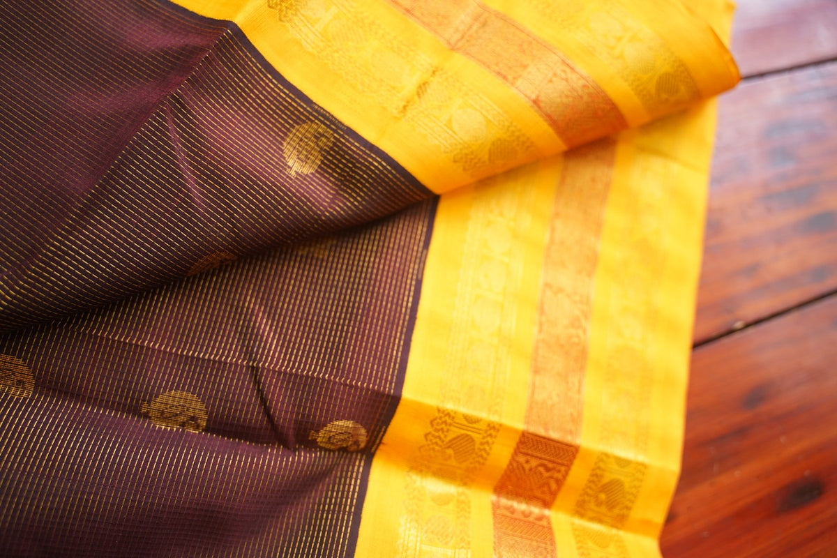 Kanchi Handloom Silk Cotton Saree PC17792